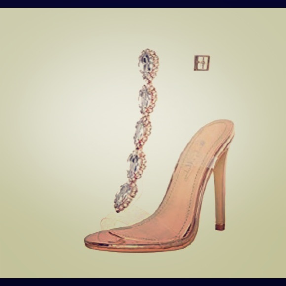 Shoes - Clear high heels
